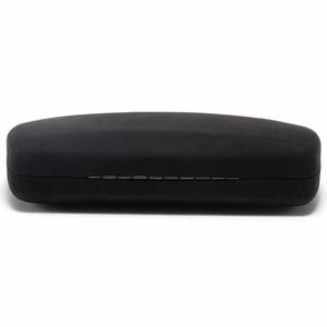 Étui à lunettes en cuir rectangulaire noir, boîte de rangement durable pour lunettes de prescription, taille 3-5,9 pouces, hiver 2021 - Product Image 3