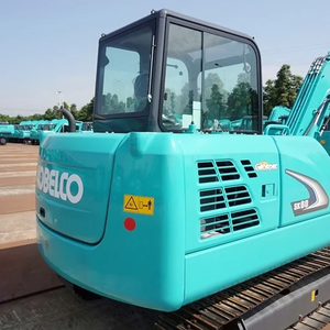 Excavatrice d'occasion <span class=keywords><strong>de</strong></span> bonne qualité Kobelco SK60, excavatrices sur chenilles <span class=keywords><strong>de</strong></span> 6 tonnes, <span class=keywords><strong>mini</strong></span>-excavatrices d'occasion, moteur d'origine - Product Image 2
