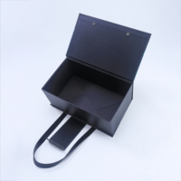 Caja de Regalo Magnética Cuadrada Pequeña de Lujo Personalizada, Hecha de Kraft Reciclado, con Diseño Sorpresa para Empaque de Bodas