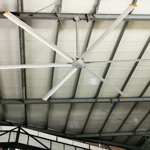 พัดลมอุตสาหกรรม HVLS รุ่นใหม่ล่าสุด ดีไซน์ทันสมัย ระบบทำความเย็นด้วยอากาศ ขนาด 3 ม. 3.7 ม. 10 ฟุต 12 ฟุต กำลังไฟ 0.37 กิโลวัตต์  พัดลมระบายอากาศอื่นๆ - Product Image 2