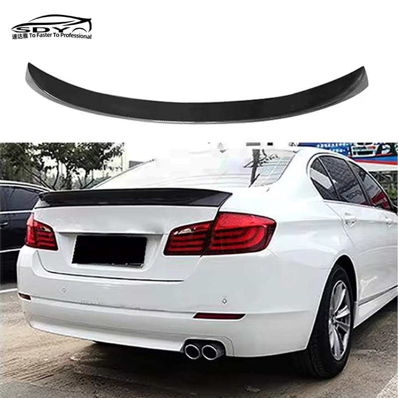F10 M5 Carbon Fiber AC Style Rear Trunk Spoiler Wing Rear Wing Spoiler ...