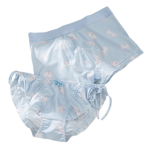 Nueva llegada pareja ropa interior lindos calzoncillos de cintura baja ropa interior Sexy transpirable cómodo hombres Calzoncillos Bóxer novio <span class=keywords><strong>novia</strong></span> - Product Image 1
