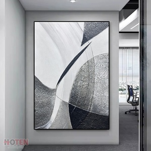 Única personalizada pintada a mano abstracta óleo sobre <span class=keywords><strong>lienzo</strong></span> decoraciones de pared hermosas pinturas <span class=keywords><strong>para</strong></span> Hotel y hogar - Product Image 5