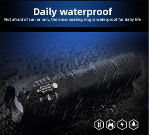 Xuyên biên giới T6 Kính thiên văn zoom Hợp kim nhôm Đèn pin độ sáng cao UV không thấm nước ngoài trời đêm chạy tuần tra <span class=keywords><strong>Dynamo</strong></span> - Product Image 5