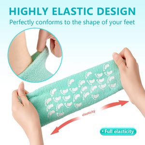 5 ngón chân giữ ẩm Silicone gel vớ làm mát Gel vớ Gel chăm sóc bàn chân Grip năm Vớ ngón chân - Product Image 4