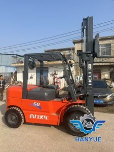 Forklift Diesel Heli K50 5 Ton Bekas Kondisi Bagus untuk Konstruksi Bangunan Garansi 1 Tahun - Product Image 4