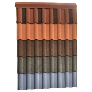 Feuilles de toiture Upvc Matériaux de construction pour la maison Matériau de toiture en PVC Couleur personnalisée unie Poids Type d'origine Tuiles de certificat