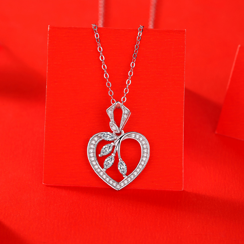 HMOIS S925 sterling silver pendants vvs moissanite charms pendants for jewelry making