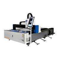 Machine de découpe laser à fibre pour tôles, économique et efficace, 3KW, CNC, monoplatforme, modulaire, automatique, avec évitement d'obstacles
