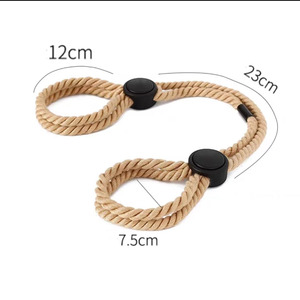 Verstelbare Touw Handboeien Fetish Hand Boeien Bdsm Binding Speelgoed Seks Sm Beperkingen Exotische <span class=keywords><strong>Sexy</strong></span> Bondage Slave Manchetten Volwassen Spel - Product Image 2