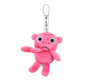 พวงกุญแจตุ๊กตาหมีชมพู Mcm ขนาด 12 ซม. ของขวัญตุ๊กตาสัตว์การ์ตูนนุ่มนิ่มสำหรับเด็กและผู้หญิง - Product Image 1