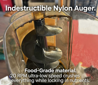 Commerciële sapcentrifuge, grote industriële sapcentrifuge, fruitsapcentrifuge, horeca-apparatuur, hoge opbrengst, slowjuicer