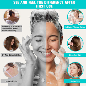 Negative Ionen 5 Modi Hochdruck-Dusch filter Hart wasser Mineral gefilterte Hand brause mit <span class=keywords><strong>Massage</strong></span> nebel funktionen - Product Image 5