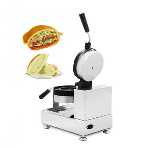 Südkorea Deutschland Presse Donut Brötchen Eismaschine UFO Hamburger Burger in einer UFO-Form machen Burger Kocher UFO-Burger-Maker-Maschine