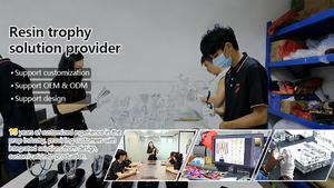 Trophée en résine gravé à la main, durable et personnalisé, pour les récompenses des concours de connaissances des étudiants - Product Image 6