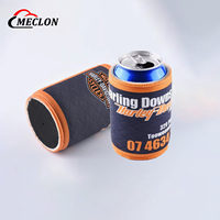 Porte-canettes isothermes en néoprène de 5 mm d'épaisseur, 330 ml, personnalisables avec logo imprimé, motif dessin animé, écologiques, pour canettes de bière