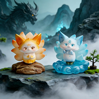 Nouvelle série Renard à neuf queues : Figurine mystère en boîte surprise, figurine mignonne, cadeau d'anniversaire, objet de collection, design aléatoire