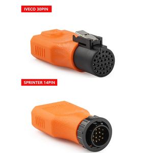 Meilleur <span class=keywords><strong>prix</strong></span>, ensemble complet de 10 adaptateurs OBD2 pour camion, câble de diagnostic, connecteur applicable aux modèles de voitures courants - Product Image 3