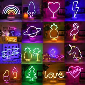 Nouvelle Lampe Néon LED 2026 à Base Plastique, Petite Veilleuse Lumineuse, Enseigne Décorative d'Ambiance pour Bar, Très Tendance sur Internet - Product Image 2