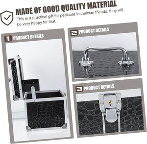 1 pz <span class=keywords><strong>Kit</strong></span> per il trucco accessori per la valigia accessori per il trucco <span class=keywords><strong>da</strong></span> <span class=keywords><strong>viaggio</strong></span> contenitore per gioielli Organizer trasparente per il trucco - Product Image 2