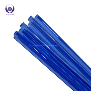 Tige en verre borosilicate couleur ambre pour lampwork - Product Image 4