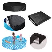Cubierta Redonda Personalizada para Piscina con Tela Oxford Revestida para Exteriores, de Alemania, para Niños y Recién Nacidos