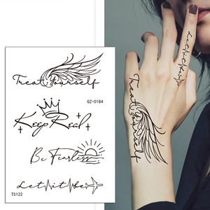 Autocollants de <span class=keywords><strong>tatouage</strong></span> de <span class=keywords><strong>bras</strong></span> pour hommes chauds tatouages temporaires réalistes d'avant-<span class=keywords><strong>bras</strong></span> imperméables semi-permanents - Product Image 2