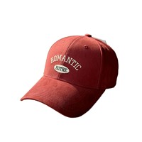 Casquette de baseball classique avec logo personnalisé, broderie directe d'usine, lettres structurées pour hommes et femmes