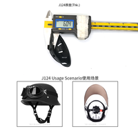 Accessoires de casque de moto avec logo personnalisé, boucle de mentonnière en plastique PVC de 20 mm