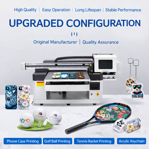 ราคาโรงงาน เครื่องพิมพ์ยูวี 6090 Xp600 A1 ขนาด 60*90 ซม. กึ่งอัตโนมัติ สำหรับพิมพ์สีบนแผ่น KT บอร์ด โฟมบอร์ด และแผ่นพลาสติก - Product Image 3