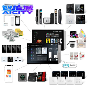 SQ 2026 Panel de Control Central Inteligente de Pared de 10.1 Pulgadas, Controlador de Panel para Hogar Inteligente, Zigbee Wifi Gateway con Alexa Integrada, UE - Product Image 5