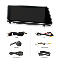 Head Unit Radio Mobil Android 14 12,3 Inci Wireless CarPlay Android Auto untuk Lexus RX 330 350 450 2015-2019 Navigasi Layar 4G