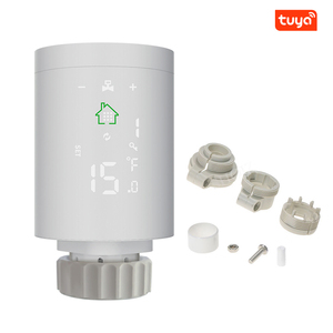 Hysen thermostat de vanne de radiateur <span class=keywords><strong>thermostatique</strong></span>, passerelle de tête hub HY368 thermostat zigbee tuya thermostat de vanne de radiateur - Product Image 2