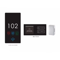Sistema de habitación de hotel de estilo retro con software de gestión de cerradura de puerta impermeable Material ABS Cables de nivel IP66 Sistema de TV de red