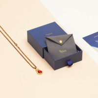 Boîtes cadeaux en papier magnétique rigide avec logo personnalisé, recyclables, boîtes d'emballage pour bijoux magnétiques brunes avec insert en EVA