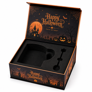 Luxury <b>Foldable</b> Gift <b>Box</b> Packaging Combined with Holiday Design and Custom Printing - Product Image 2