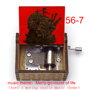 Nuevo <span class=keywords><strong>Castillo</strong></span> móvil <span class=keywords><strong>de</strong></span> madera <span class=keywords><strong>Howl</strong></span> Merry Go Round of Life Song caja <span class=keywords><strong>de</strong></span> música con manivela para Navidad cumpleaños regalo <span class=keywords><strong>de</strong></span> chico <span class=keywords><strong>de</strong></span> San Valentín - Product Image 6
