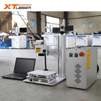 Machine CNC à laser fibre XT LASER 30W avec logiciel EZCAD pour la gravure 3D haute précision de bijoux, pendentifs, bagues, colliers et bracelets