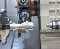 Torno CNC de Precisión PR46TT, Cama Giratoria de 560 mm, Deslizador Giratorio de 250 mm, Sistema de Control CNC GSK, Sistema SYNTEC, Centro de Torneado Eje Y