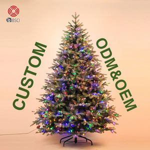 Hete Verkoop Kerstboom Met Led-Licht Luxe Opgehangen Pe Boom Kunstmatige Massaal Kerstbomen - Product Image 5