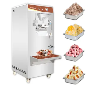 Porschlin Italian Stainless Steel batch freezer machine taylor dual kemeirui used pat cream 20 liters gelato