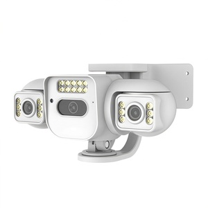 Caméra WiFi sans fil Yoosee 8K 15MP à trois objectifs et trois écrans, caméra de surveillance extérieure domestique IP sans fil PTZ CCTV - Product Image 4