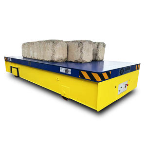 10t 20t 30t में उपलब्ध कारखाने के निर्माण के लिए ठोस टायर के साथ नया निर्मित लचीला स्टीयरिंग ट्रैकलेस ट्रांसफर ट्रॉली/कार्ट - Product Image 3