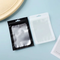 Papel de aluminio transparente Multicolor de un lado, Mylar, resellable, ZipLock, bolsas planas para productos de belleza