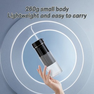 Irrigador Bucal Portátil Mini con Tanque de Agua Retráctil, Inalámbrico, Resistente al Agua IPX8, 3 Modos, para Viajes - Product Image 5