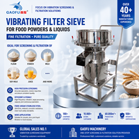 Machine de tamisage vibratoire de précision pour poudre de farine, lait et liquides, avec filtre de qualité alimentaire