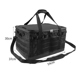 High-quality Good Price Outdoor Handbag Camping Waterproof Tableware Kitchenware Storage Bag Multifunctional Picnic Bag OPP 30L