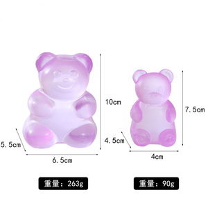 ตุ๊กตาหมีมอลโทสบีอาร์ ของเล่นบีบคลายเครียด TPR การ์ตูน ของเล่นคลายเครียด ขายส่ง - Product Image 5