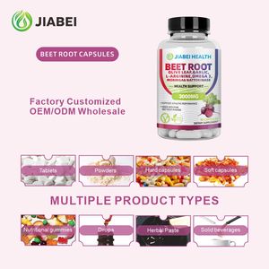 Capsule di Barbabietola Vegane OEM/ODM, Integratori Erboristici per il Supporto Immunitario e Digestivo per Adulti, Personalizzabili - Product Image 3