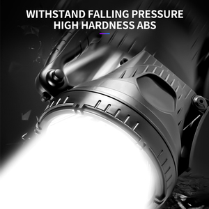 XHP90 Powerful LED Flashlight 10000mAH USB Rechargeable Torch IPX65 Waterproof Tactical <b>Flash</b> Lamp - Product Image 6